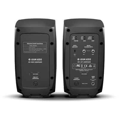 ADAM Audio D3V Studio Monitors (Black) image 2