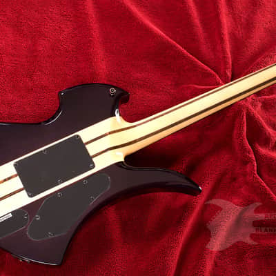B.C. Rich Mockingbird Extreme Exotic with Floyd Rose Left Hand EXMGFRPHLH 2020 Purple Haze image 9