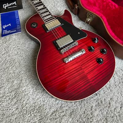 Gibson Les Paul Standard AAA Flame Maple Top 2018 - Blood Orange Burst image 2