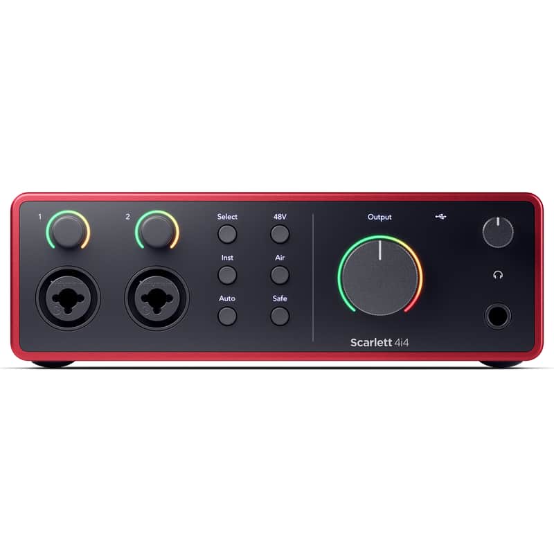 Focusrite Scarlett 4i4 4th Gen USB Audio Interface image 1