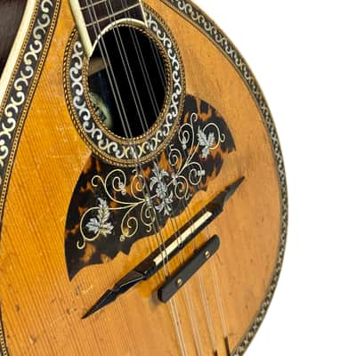 Flat-Back Mandolin Model Luxe Bruno Klemm 1890's / 1900's image 5