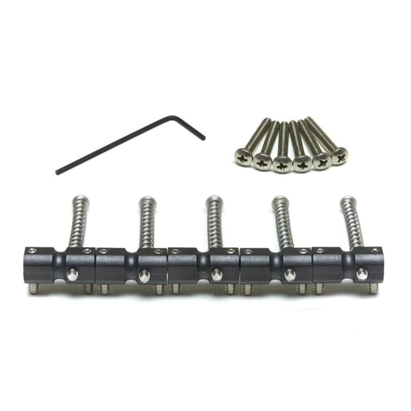 Graph Tech PS-8305-00 SS Saddles Bass 5 String (5pcs) 2010s Black image 1