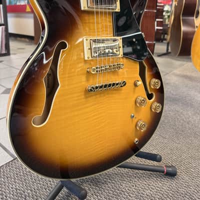 Ibanez JSM10-VYS John Scofield Signature 2014 - Present - Vintage Yellow Sunburst image 2