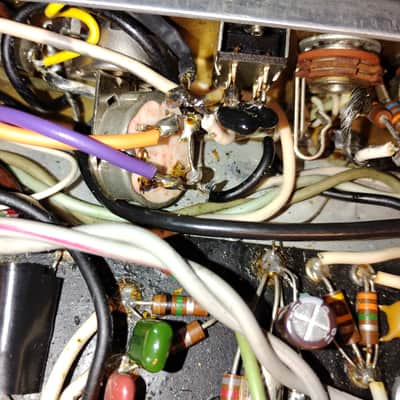 1979 Fender Vibrolux Reverb Chassis image 14