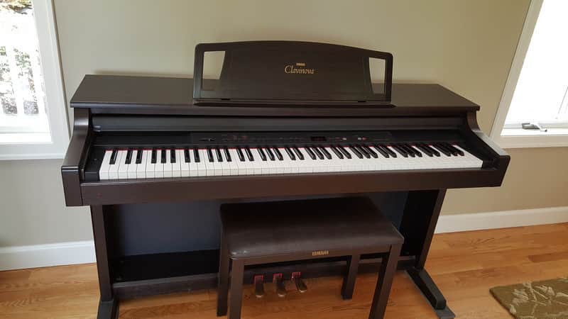 Yamaha Clavinova CLP-511 1999 Black-Brown Rosewood image 1