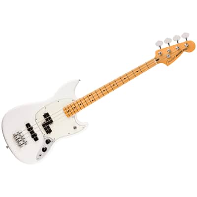 Player II Mustang Bass PJ MN Polar White Fender image 1