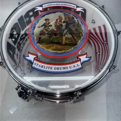 RCI Starlite USA 250th anniversary 8x14 tribute snare drum. Only 20 image 5