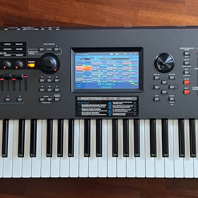 Yamaha Montage 6 Flagship Synthesizer 2017 - Black