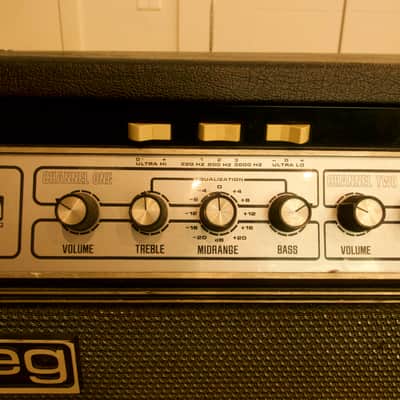 Ampeg SVT Tube 300-Watt Bass Amp Head 1976-79 - Black Line - Curved image 7