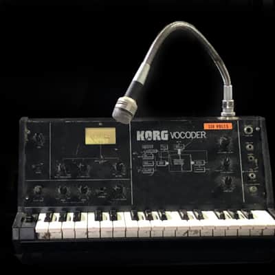 Korg VC-10 Vocoder owned and used by Rick Wakeman of YES 1979 Black image 1