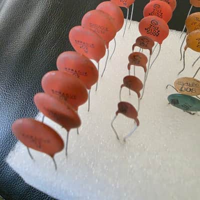 60’s Vintage NOS .02 Cap Lot Sprague CRL RMC 50’s Guitar Tone Capacitor image 3