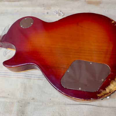 Gibson  Les Paul Deluxe 1971 - Cherry Sunburst image 12