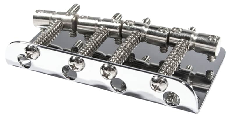 Fender 005-5257-049 Pure Vintage '70s Jazz Bass Bridge Assembly image 1