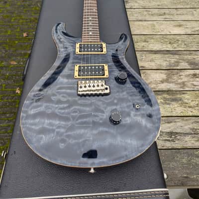 PRS Custom 24 1987 - Whale Blue - 10 top - Moons image 10