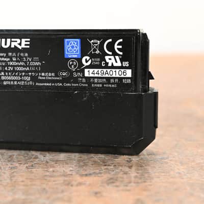 Shure AXT910 Axient Bodypack Rechargeable Battery CG01BLX image 2