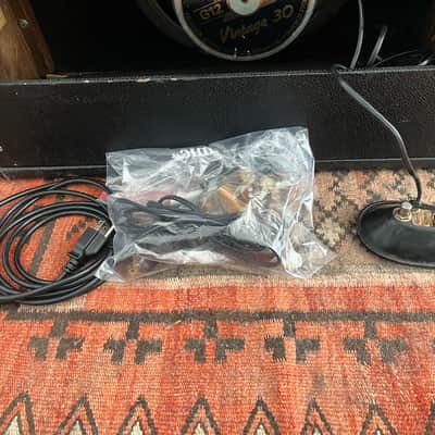Vintage 1965 Fender USA Deluxe Reverb '60s Blackface Combo Tube Electric Guitar Amp 1960s image 23