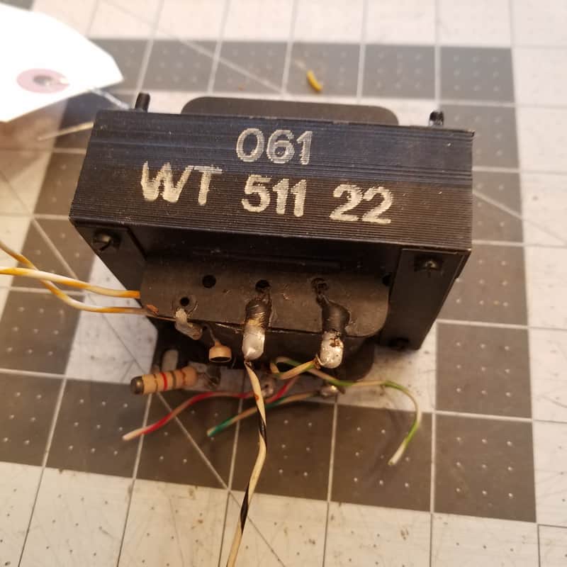 Philips Norelco 1110:1 [8900 Ohms] 061 WT 511 22 Vintage Output
