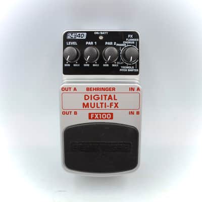 Behringer FX100 Digital Multi - FX Guitar Effect Pedal S0604076418 image 2