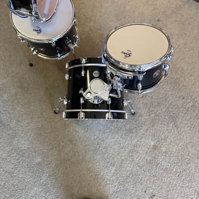 Gretsch Catalina Club Micro 10/13/16 Drum Set + 13" Matching Snare Drum - Piano Black image 3
