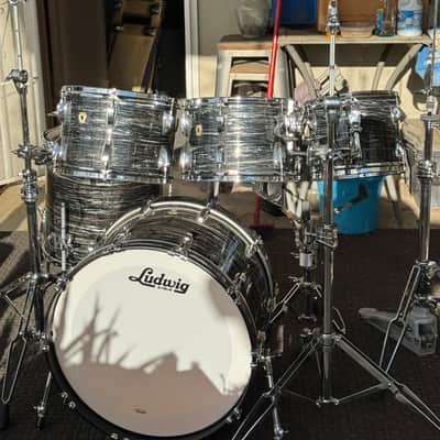 Ludwig Classic maple 2023 - Vintage Black Oyster image 4