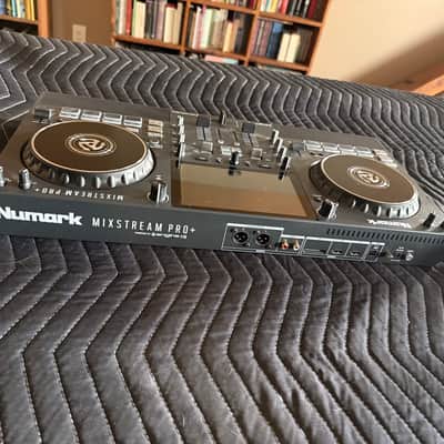 Numark Mixstream Pro+ 2-Channel Standalone Streaming DJ Console Present Black image 4