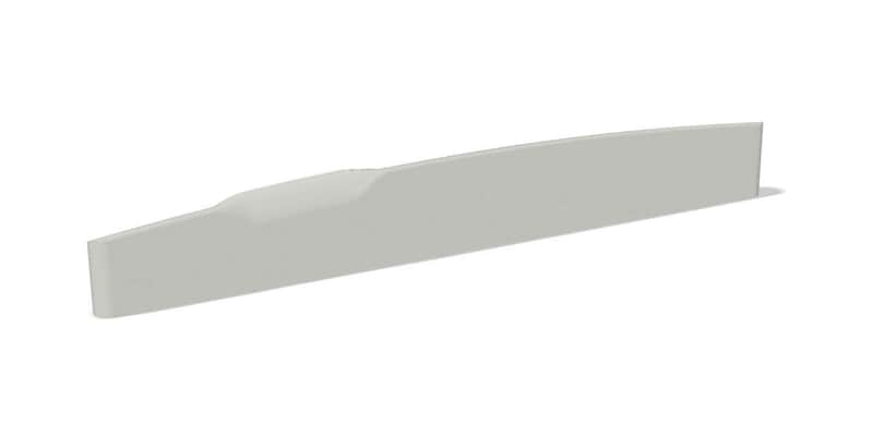 Forward Line B Compensated Saddle - 71.5 mm Length - 3.1 mm Thickness - Fits Some Post-2000 Gibson® Guitars image 1