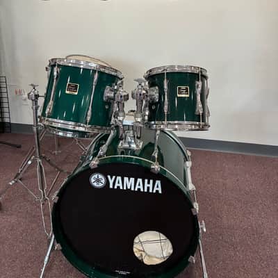 Yamaha Stage Custom Birch 22, 10, 12, 13, 14 Forest Green image 1