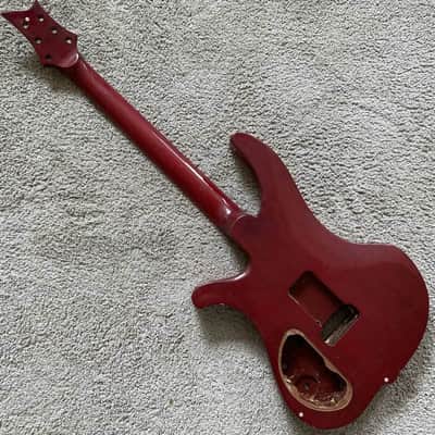 DeVille Blue HSS Electric Guitar, Mahogany Tiger Maple Top Body, 24 Frets Rosewood Fingerboard image 14