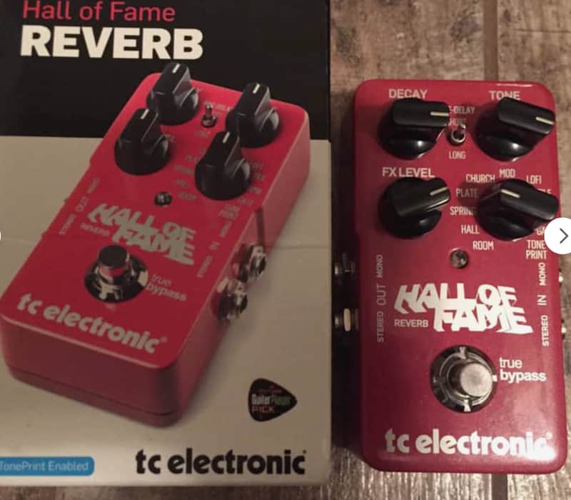 TC Electronic Hall of Fame Reverb 2011 - 2017 - Red image 1