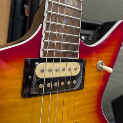 Dean Cadillac 1980 Flame Maple 2026 - Trans Cherry Sunburst image 6