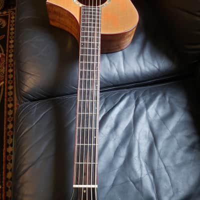 Breedlove C2/k | 1996 Serial No. 96-175 | 100 Cedar & Flamed Koa | Signed Steve Henderson image 7