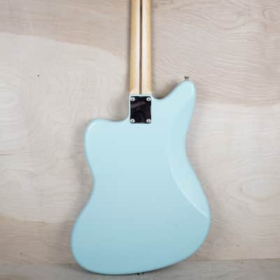 Fender MIJ Junior Collection Jazzmaster 2022 Satin Daphne Blue Japan w/ Bag image 3