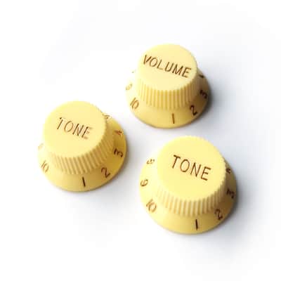 Stratocaster Tone & Volume Knobs – Set or Individual - Set Mint Green image 7