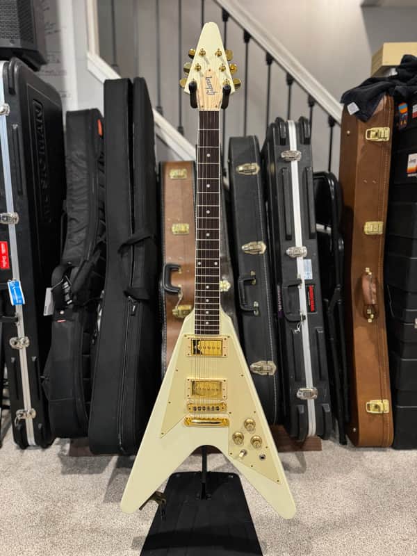 Gibson '70s Flying V 2020 - Present - Classic White image 1