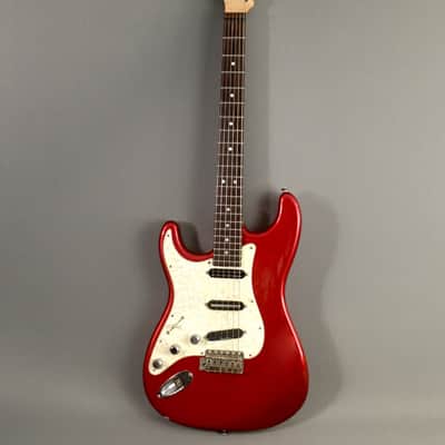 LEFTY! 1986 Vintage Boutique Super Strat Custom Guitar DiMarzio Duncan Candy Apple Red 7.6 Lb HSC image 1
