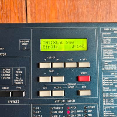 KORG MS2000 Virtual Analog Modeling Synthesizer w/ power supply imagen 4