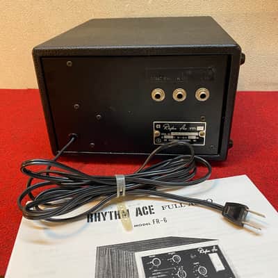 1970 Ace Tone FR-6 Rhythm Ace in rare black tolex. image 6