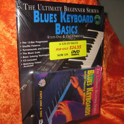 Ultimate Beginner Series Blues Keyboard Basics Book w/ DVD from Warner Bros. image 1