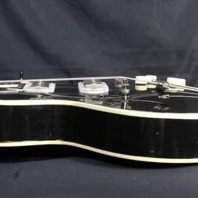 1960 Silvertone H1427 Espanada Black Hollowbody Electric Guitar Harmony H62 image 11