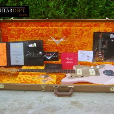 ♚ AS NEW ♚2022 FENDER Custom Shop '59 Journeyman Relic 250K JAZZMASTER ♚SUPER FADED SHELL PINK !♚Handwounds♚FAT C♚RSD image 3