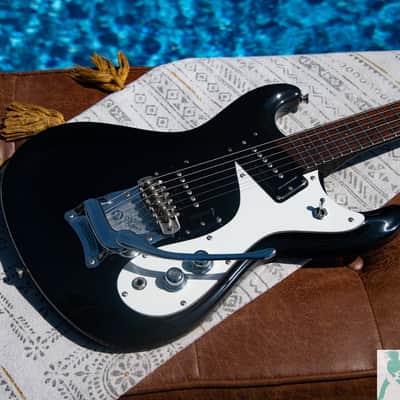 1990's Mosrite 1965 Mark-I Reissue "Excellent" - Made in Japan (KUROKUMO) - Pro Set Up w Perfect Frets/Action/Intonation! (Mark-1) image 11