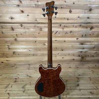 Warwick Masterbuilt Star Bass II Bubinga 4-String Electric Bass - Natural Transparent Satin Bild 5