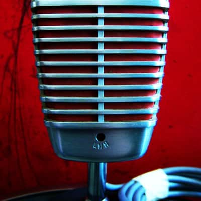Vintage 1950's Shure 51 dynamic Microphone multi Z w cable Nat King Cole 55 55S 737A # 7 image 4