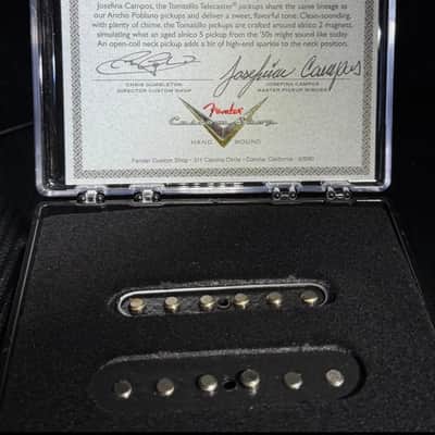 Fender Custom Shop Josefina Tomatillo Hand Wound '50s, BRAND NEW, Limited 500 Run , ‘2025 - Chrome / Black image 6