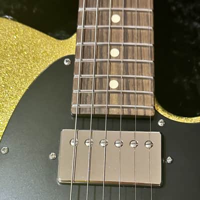 New Suhr Custom  Classic T Paulownia HH Gold Sparkle Roasted Neck Rosewood Telecaster style image 6