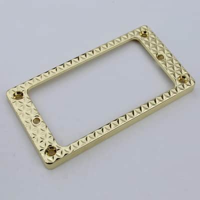 Electric Guitar or Bass Humbucker Pickups Cover Frame Flat Top Pickup Mounting Rings image 2
