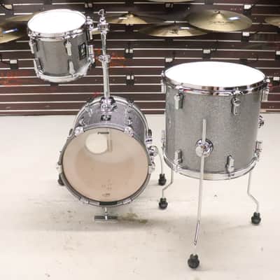 Sonor 3pc Martini Drum Kit Set Titanium Quartz 14/13/8" image 13