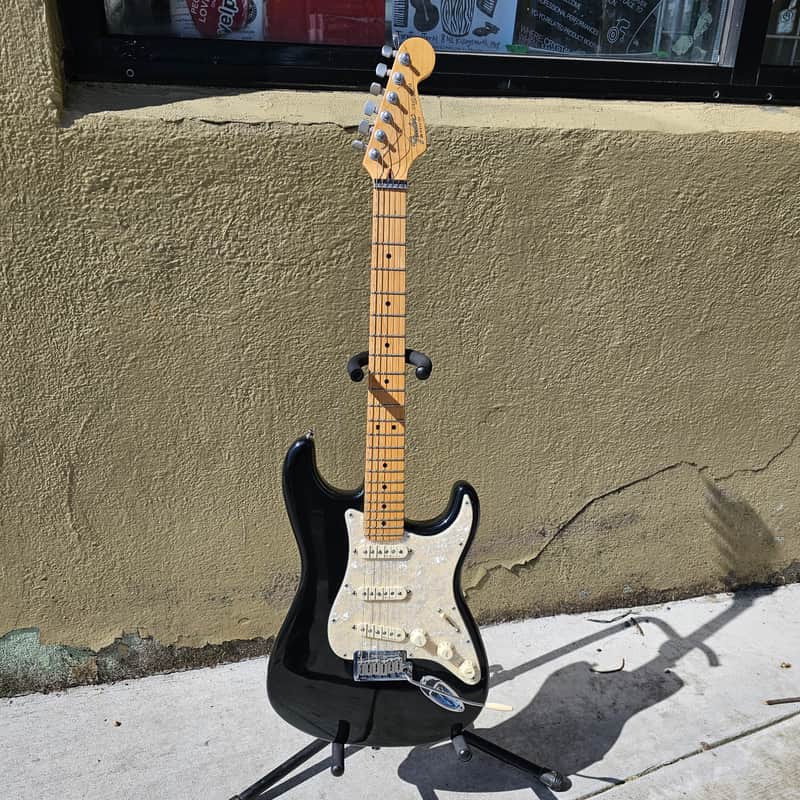Fender American Stratocaster 1989 - Black image 1