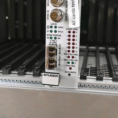 Studer D23m I/O System w/ A-Link HD Card, Fan Module, and Filter Module CG01BZN image 18