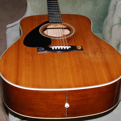 Yamaha FG-335L II  Left Handed Acoustic Guitar from 1982 image 7